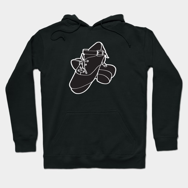 Hard Shoes Hoodie by IrishDanceShirts